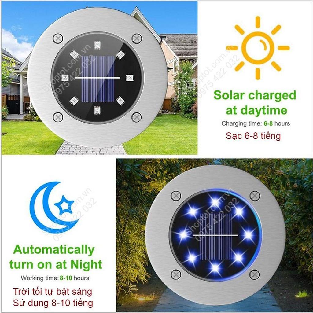 Đèn Led Trang Trí Sân Vườn Năng Lượng Mặt Trời