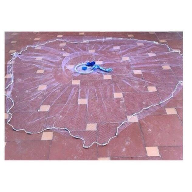 Siêu rẻ- chài cước rút THÁI LAN hàng cao cấp siêu nhậy tàng hình bắt dc rất nhiều cá y hình