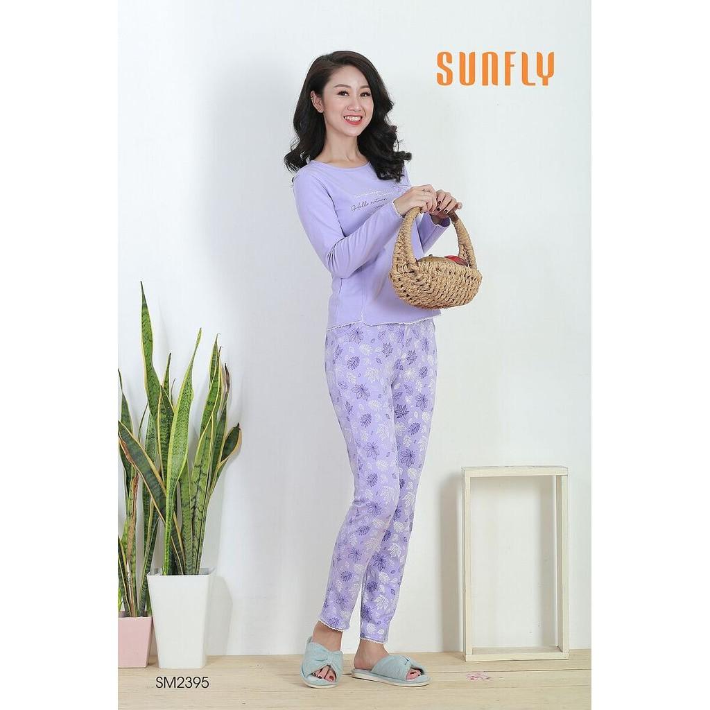 Đô bộ mặc nhà SUNFLY thu đông SM2395