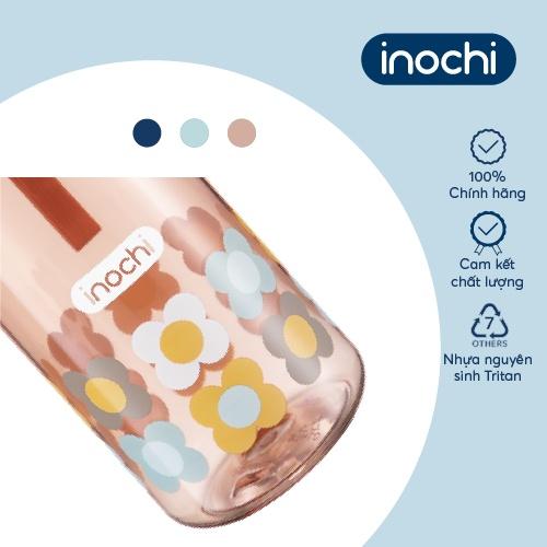 Bình nước Inochi - Kita Fami 500ml màu Xanh chàm