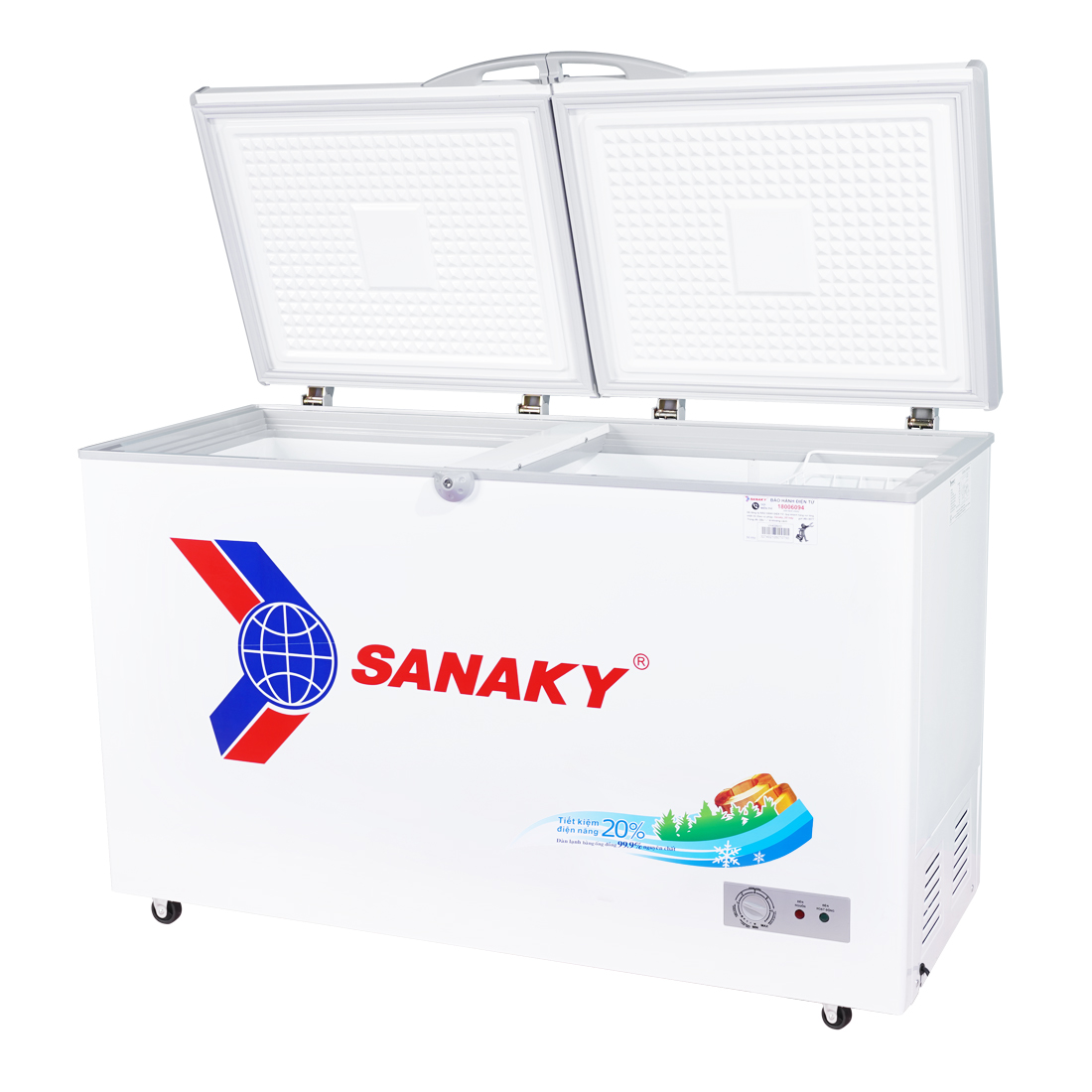 Tủ Đông Dàn Đồng Sanaky VH-4099A1 1 Ngăn 2 Cánh (400L) - Hàng Chính Hãng