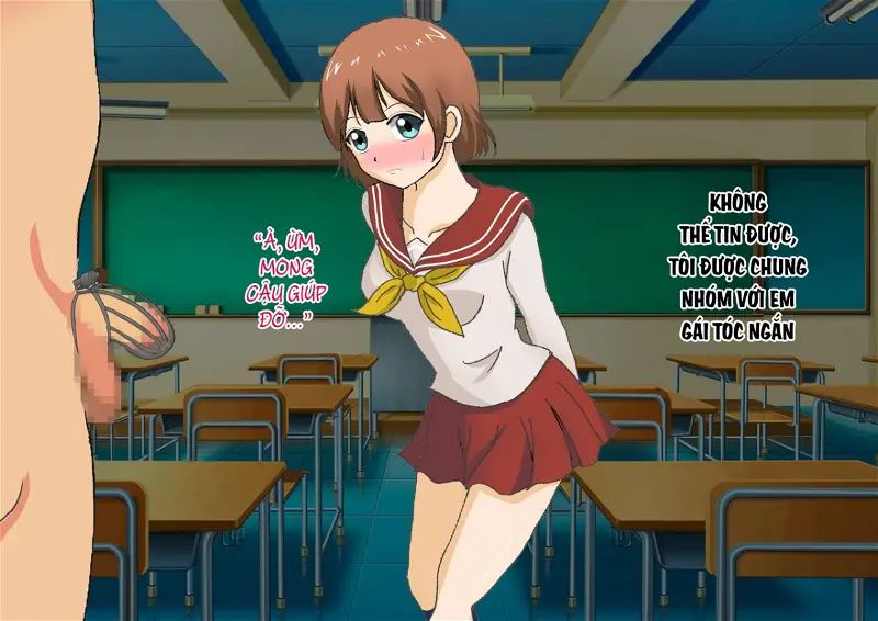 class no joshi ni shasei kanri sareru gakkou! chapter 2 18