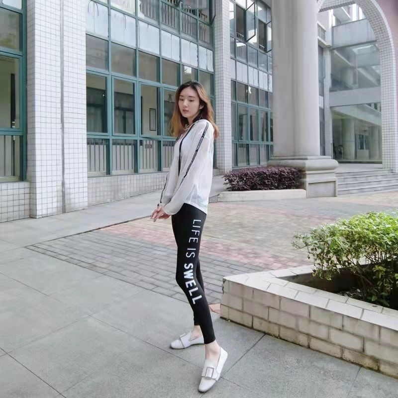 Quần bơi nữ dài vải thun lạnh co giãn 4 chiều chống nắng đi bơi, đi tắm biển, lặn