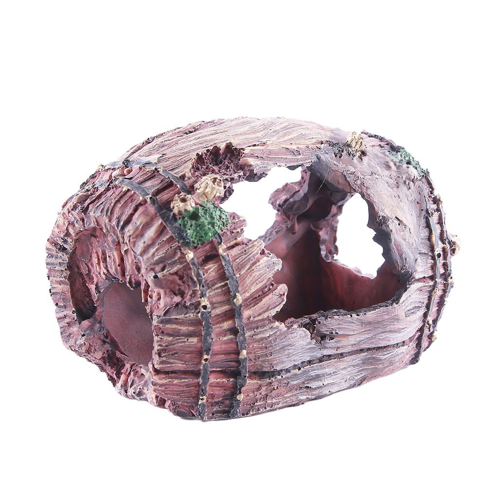 Resin Aquarium Decorations Fish Tank Reptile Terrarium Ornament