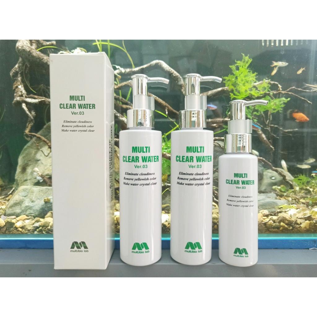 Multi Clear Water Ver.3- làm trong nước nhanh chóng-Chế phẩm khử bụi- khử đục hồ cá-làm trong nước nhanh chóng-shopleo