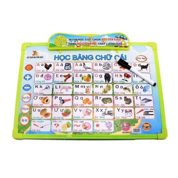 Bảng Chữ Cái Điện Tử Thông Minh - Bé Học Chữ Cái, Khám Phá Thế Giới Xung Quanh.Babibo.Kids