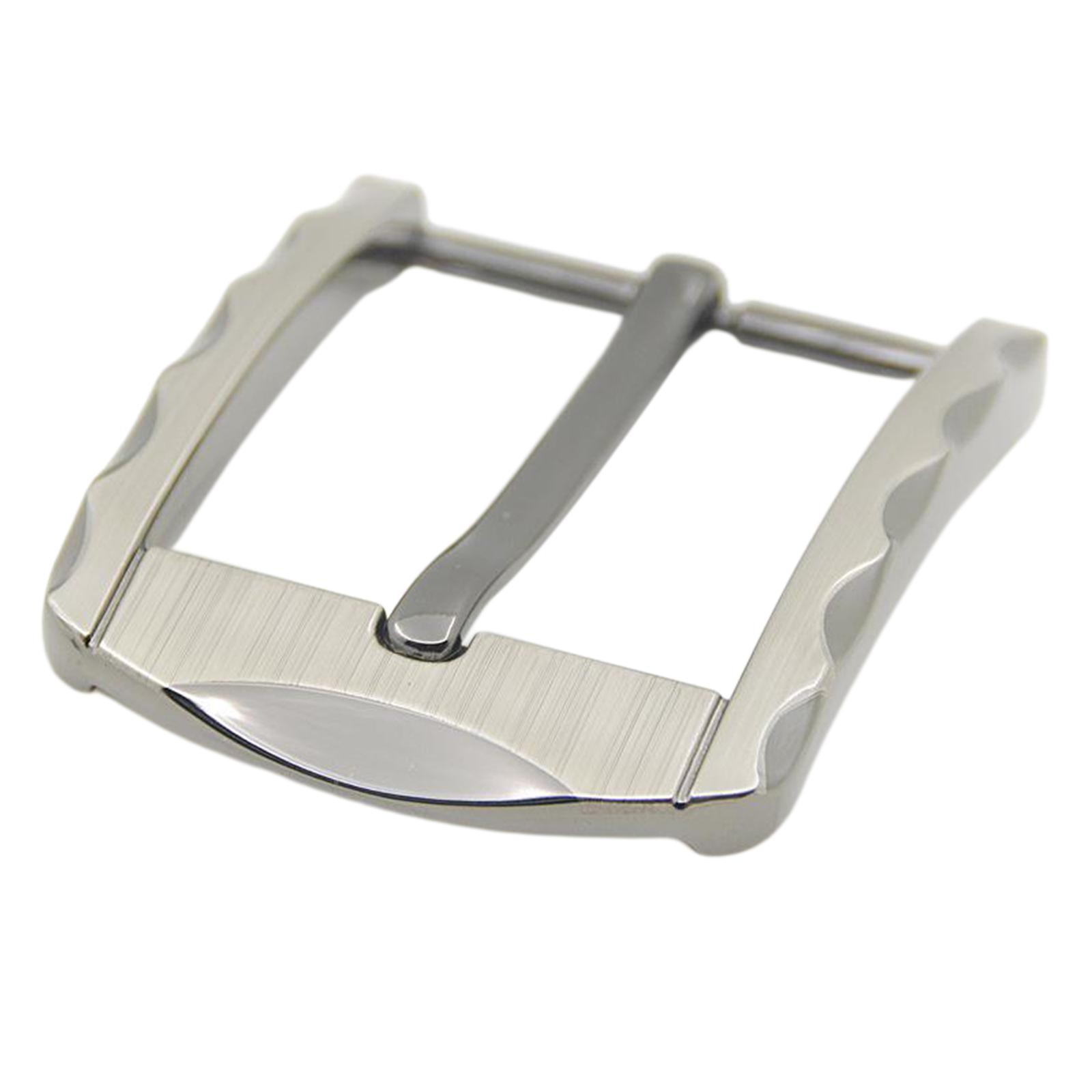 Single Prong Rectangular Belt Buckle Waist Belt Buckle, Alloy Belt Buckle, Pin Buckle for Men Women Leather Belt