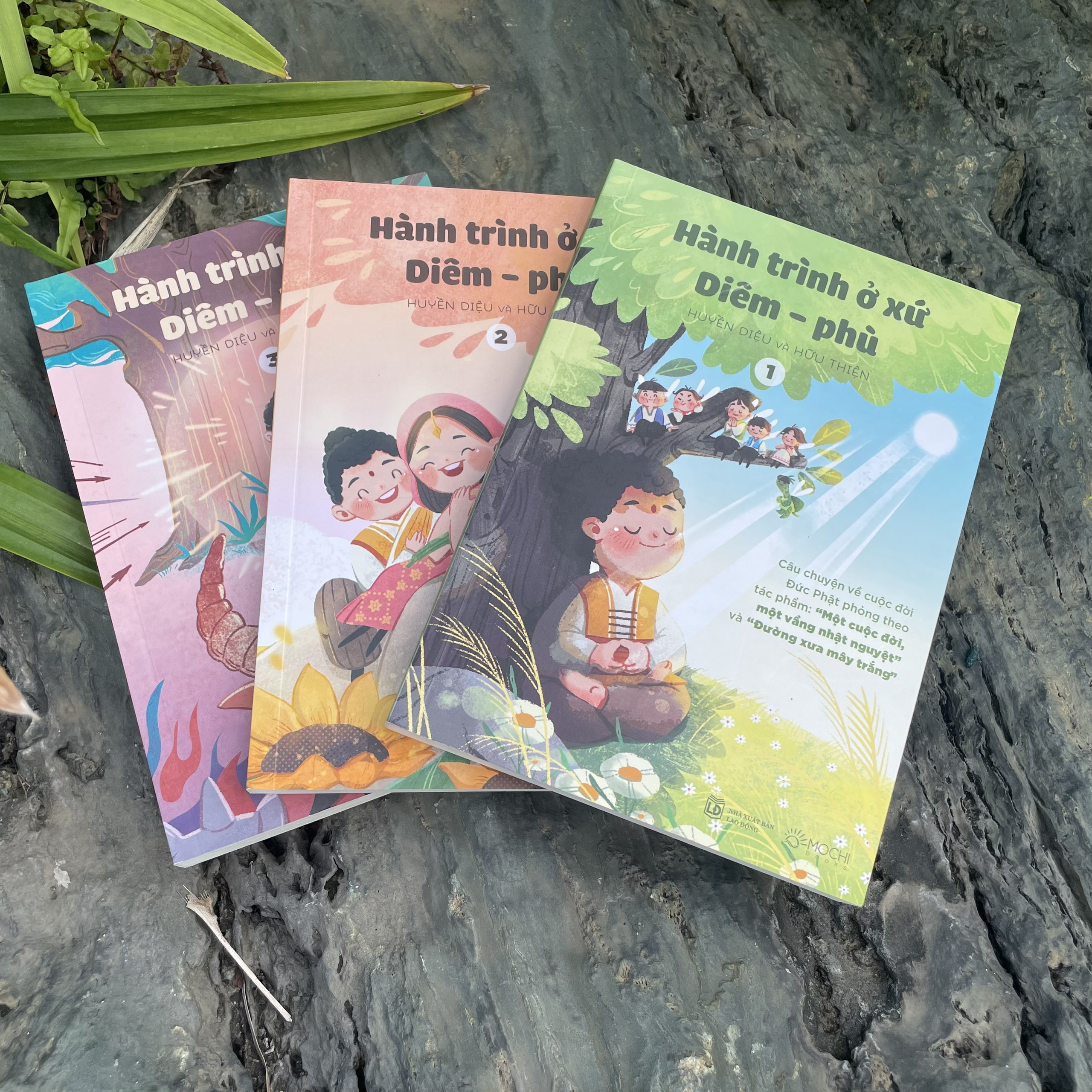 Sách - Combo 5 cuốn: Hành trình ở xứ Diêm-phù , Dưới cội bồ đề, Đức Phật ở đâu - Tủ sách hạt mầm tâm bụt