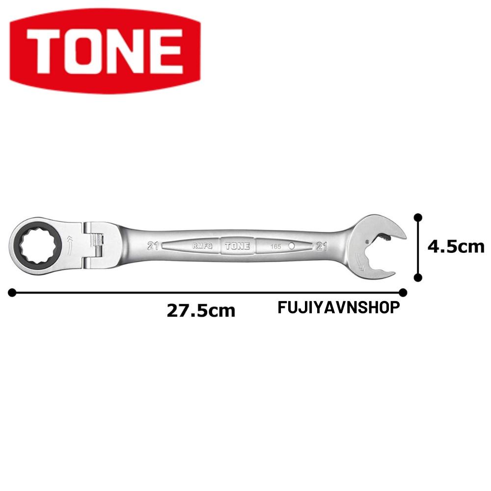 Cờ lê đầu chòng cơ cấu ratchet Tone RMFQ-21