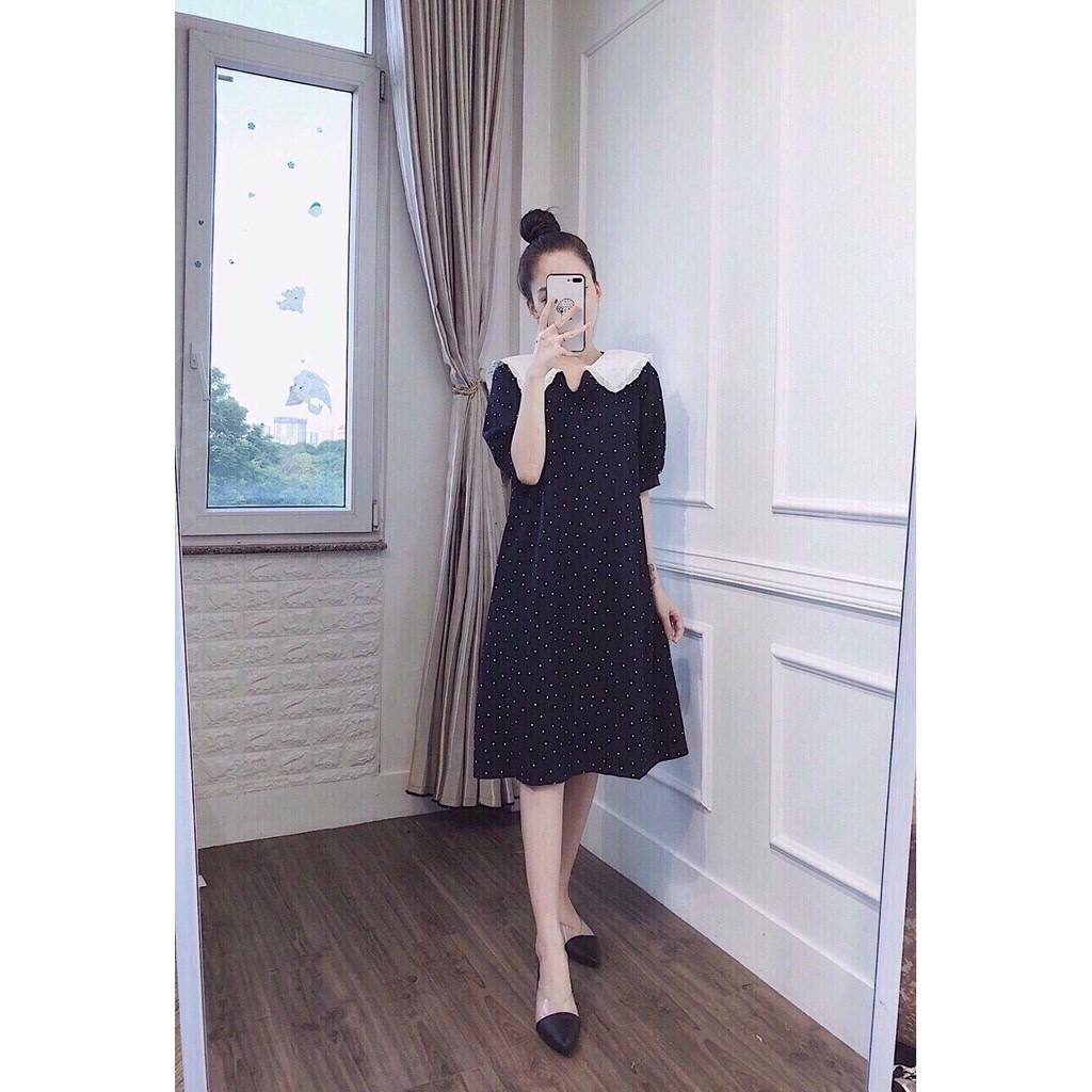 Váy bầu cao cấpchất lụa Nhật siêu đẹp, sang chảnh vô cùngfree size 43~68kg