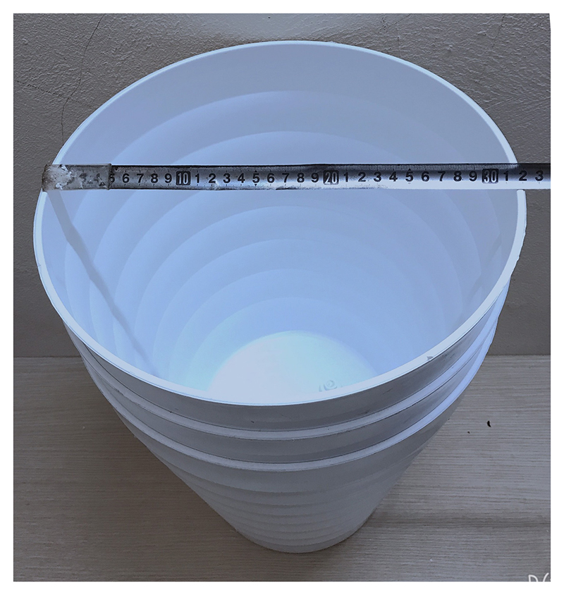 10 Chậu Nhựa Trồng Hoa Cây Cảnh VT Đại KT 32x36 Cm