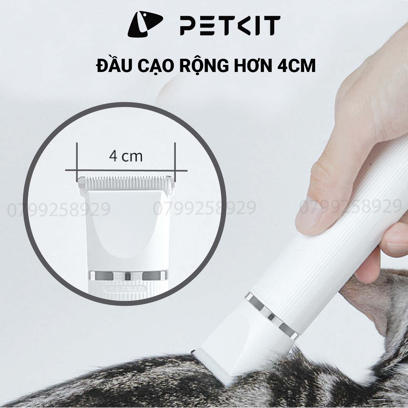 Tông Đơ Đa Năng PETKIT 2in1 Chuyên Dụng Cắt Tỉa Cho Chó Mèo Phiên Bản Pro 2023