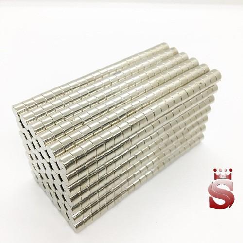 Nam châm viên tròn kích thước 8x5mm hàng loại 1