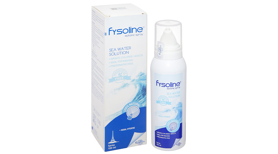 Fysoline - Xịt nước muối biển sâu Pháp 100ml