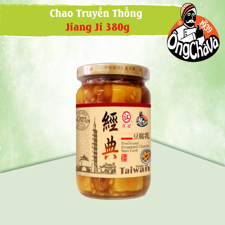 Chao Truyền Thống Ông Chà Và Hũ 380G - Nhập Khẩu Đài Loan Traditional Sweet Tofu Cheese