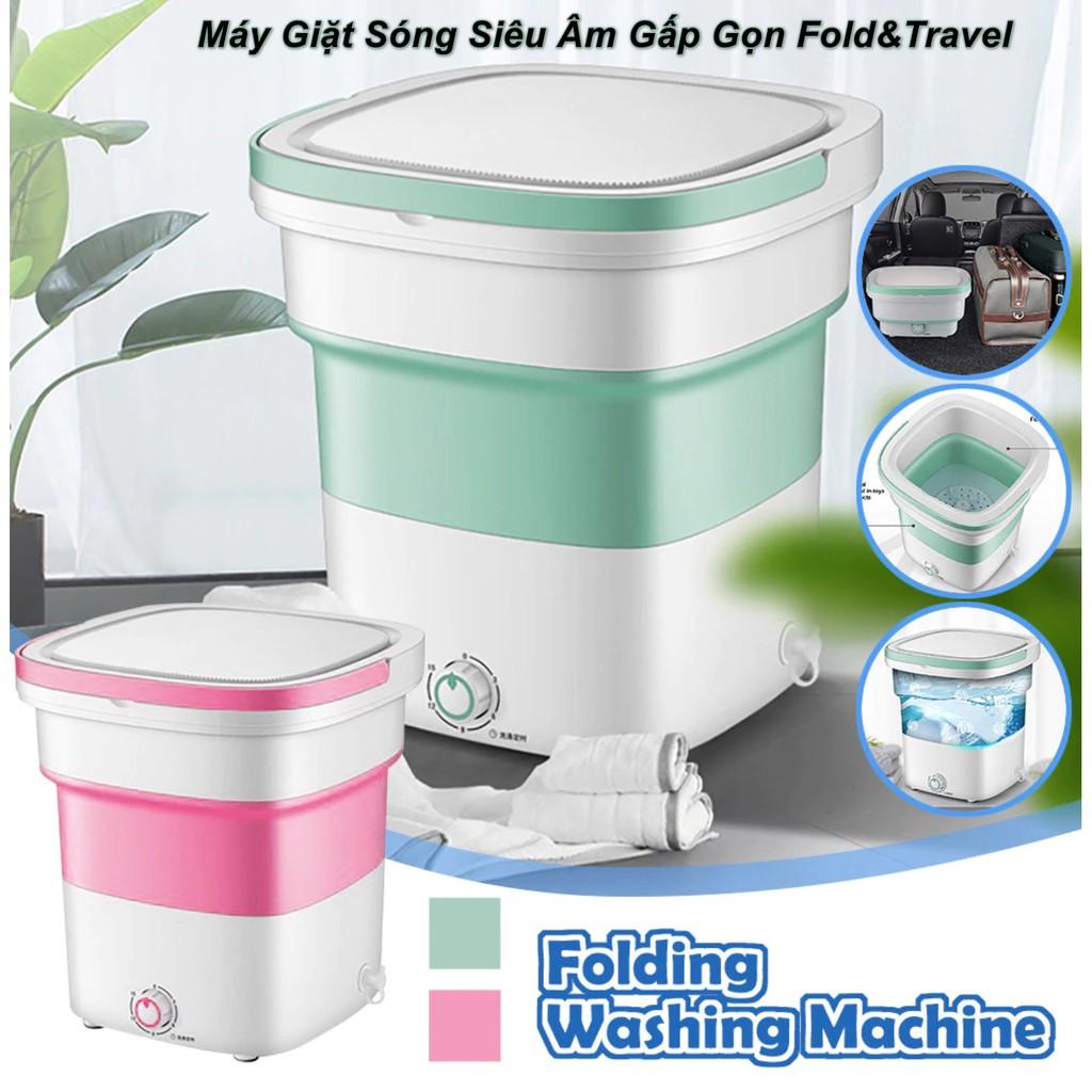 Máy Giặt Sóng Siêu Âm Gấp Gọn Fold&Travel - Home and Garden