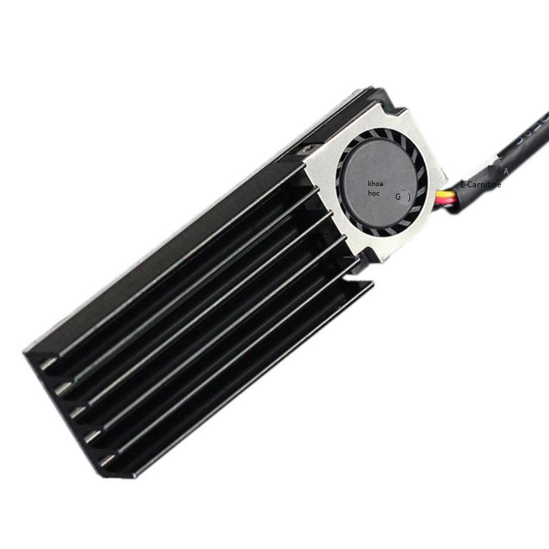 Bộ tản nhiệt đĩa cứng m.2 phong cách mới nhất Quạt làm mát SSD PCI-E NVME 2280 M.2 áo làm mát trạng thái rắn