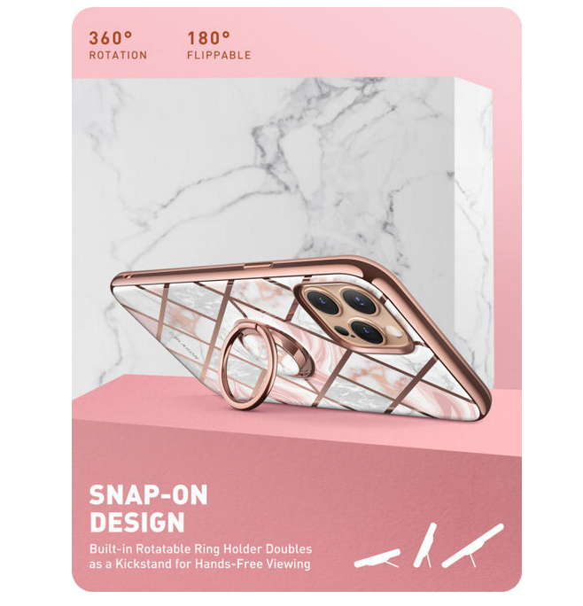 Ốp lưng dành cho iPhone 13 Pro Max / iPhone 13 Pro i-Blason Snap Ring Ocean – Hàng chính hãng