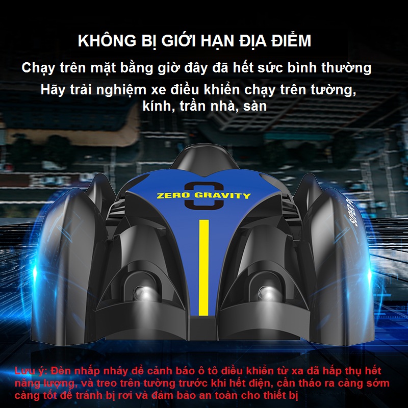 Xe Điều Khiển Từ Xa Leo Tường Cao Cấp Dành Cho Bé - Hàng Chính Hãng