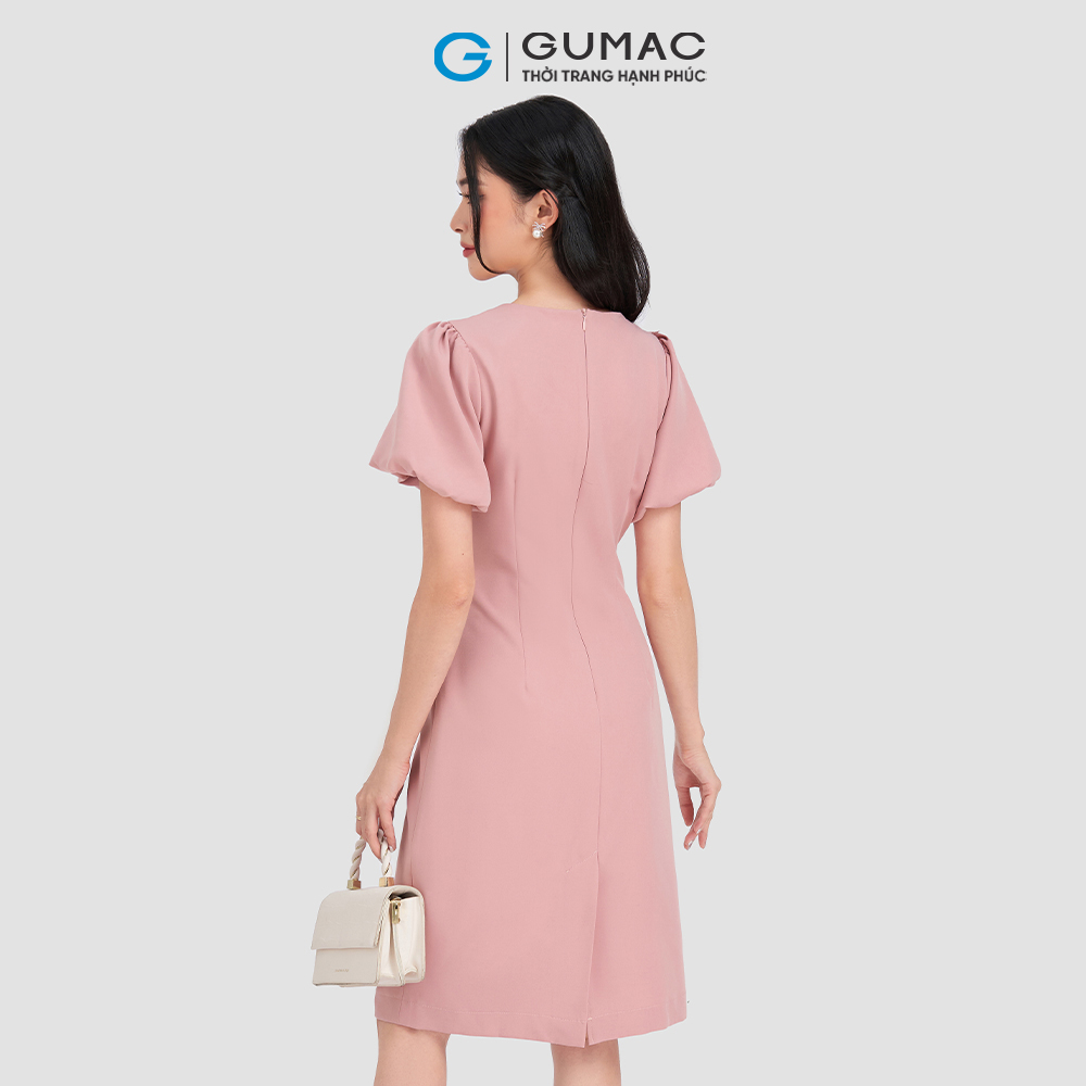 Đầm suông tay kiểu GUMAC DD03063