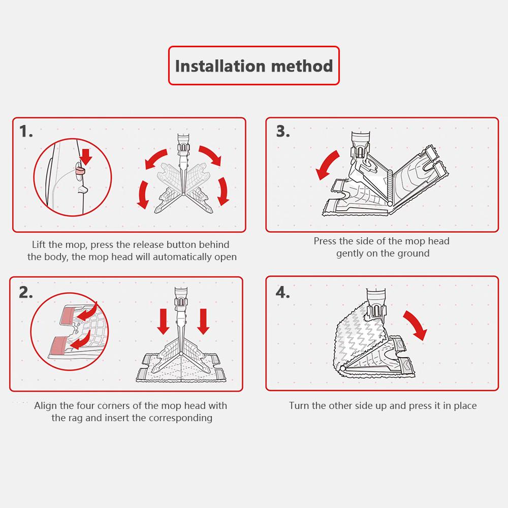 Bộ khăn lau thay thế cho Shark Lift-Away Pro Genius Steam Pocket Mop S3973.