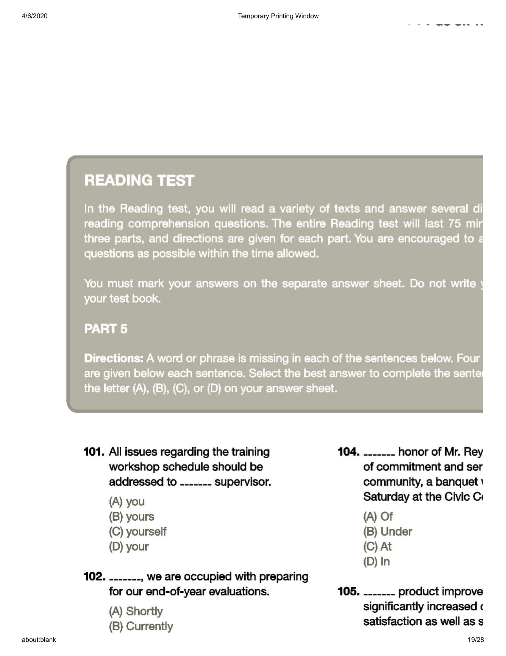 Sách Comprehensive Toeic Training 1000 Practice Test Items (Vol 2) - Kèm CD