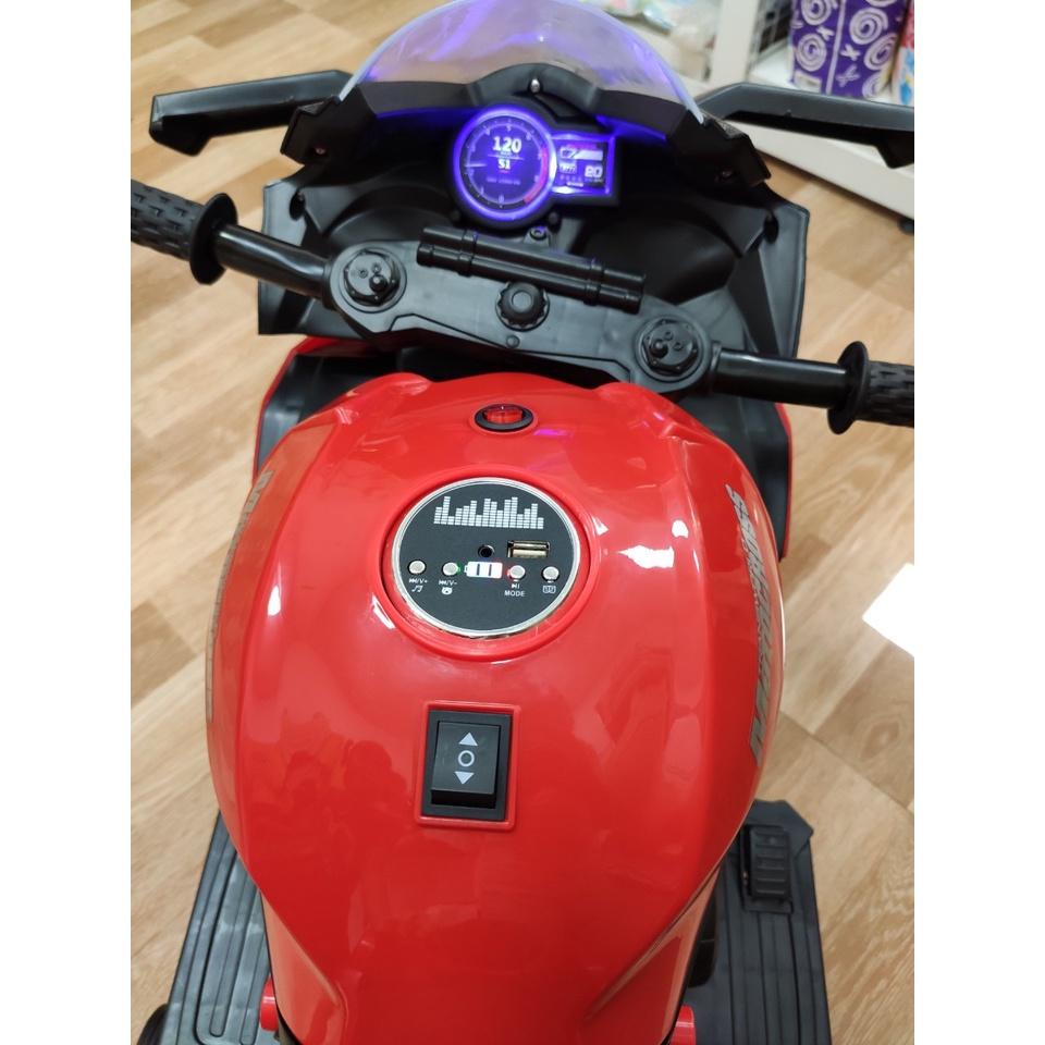 Xe máy điện đạp ga NINJA H2R 2 động cơ bánh phát sáng kiểu dáng thể thao