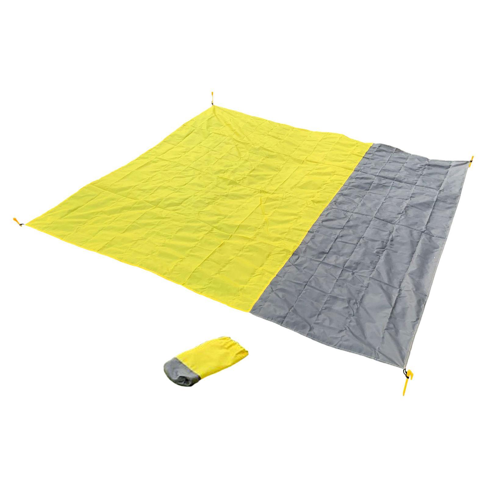 Picnic Blanket Beach Mat Portable Foldable with Storage Bag Outdoor Mat Accessories Camping Mat for Hiking Playground