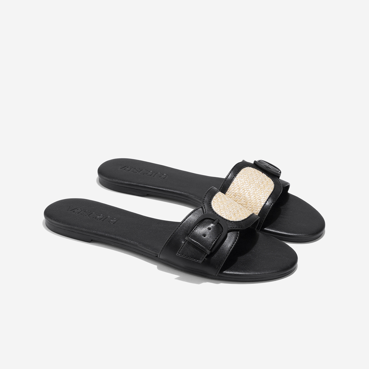 Vascara Dép Quai Ngang Phối Cói - DXP 0202