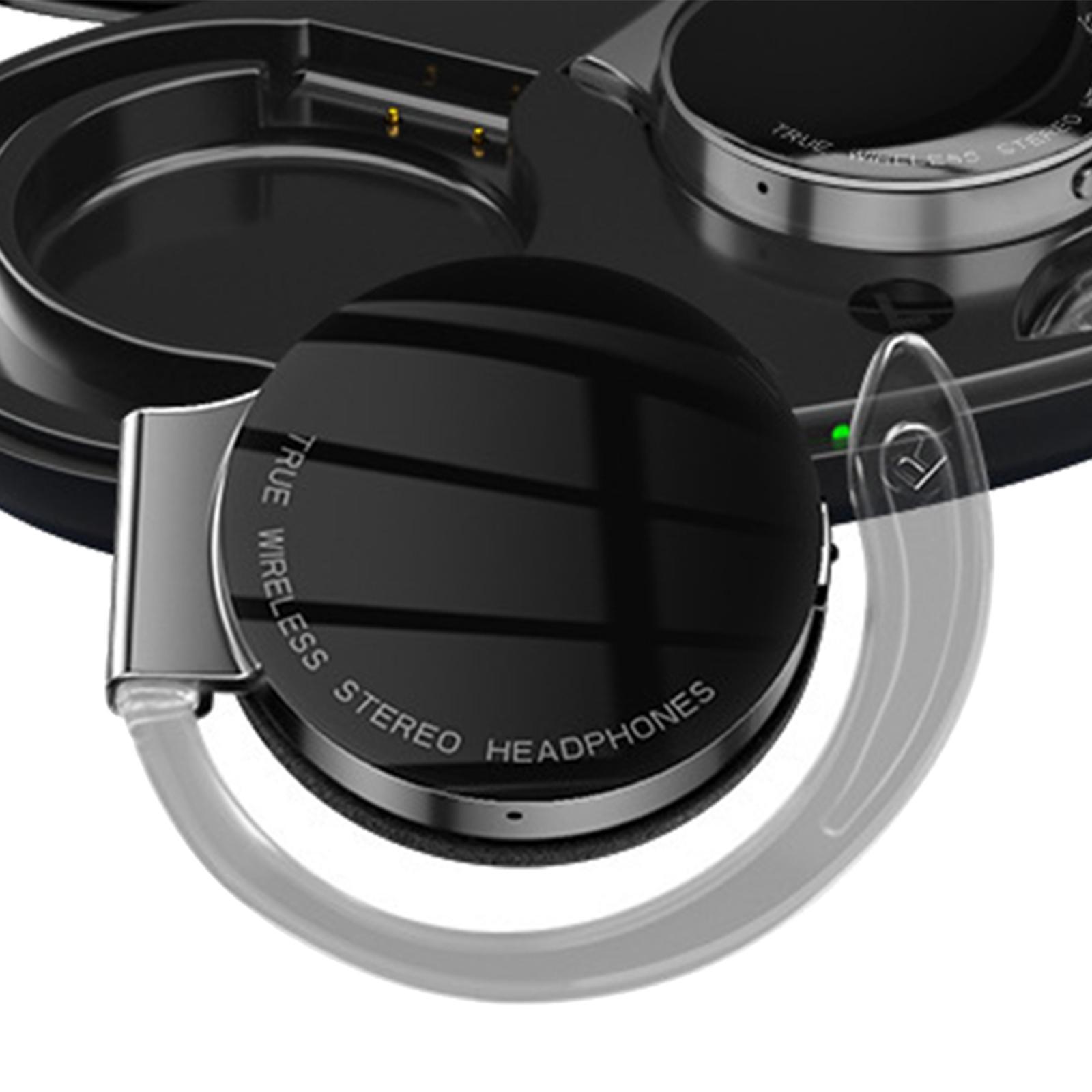 Air Conduction Headphones Earpiece  5.2 Wireless  for Workout Black