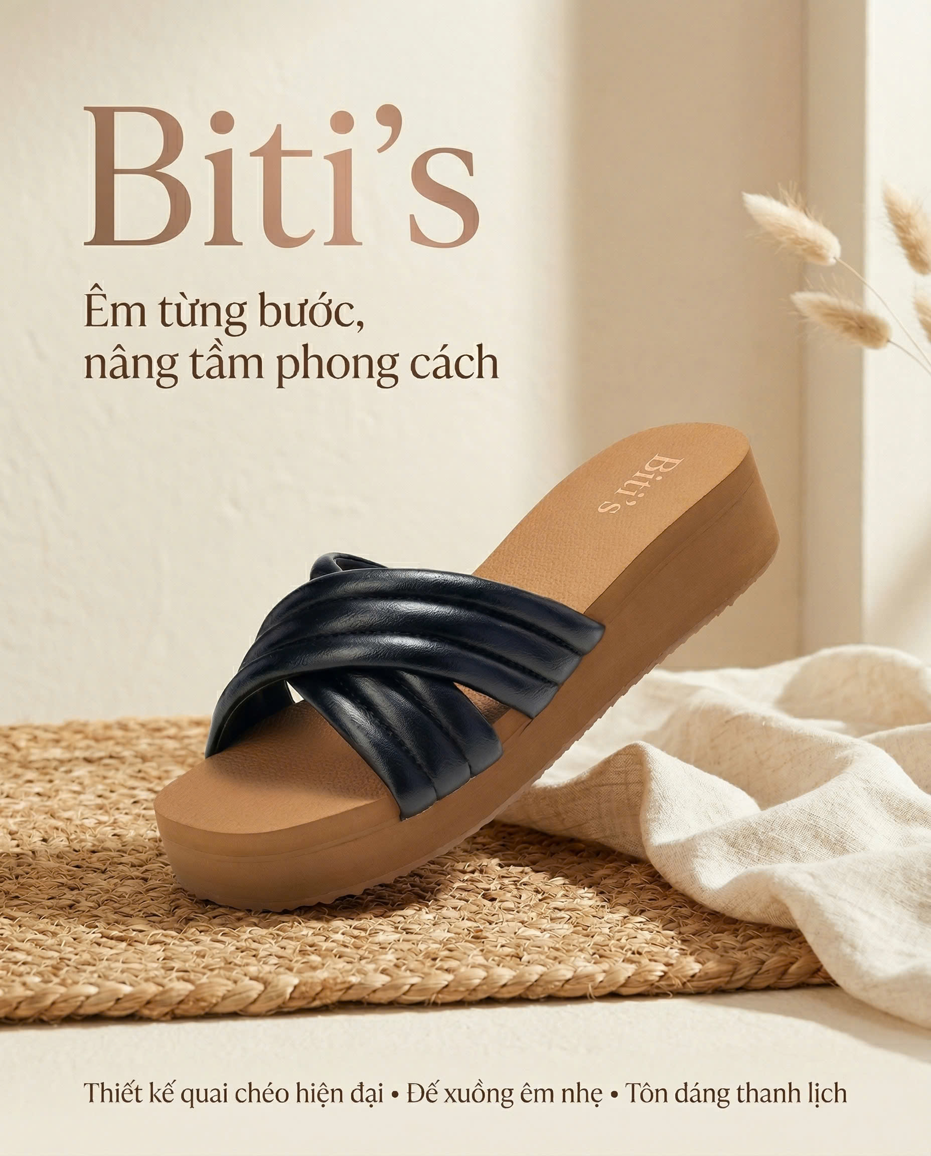 Dép quai ngang Biti's nữ (35-40)