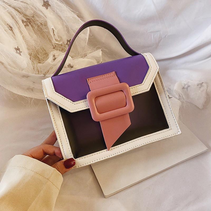 Women Square Large-capacity Multi-function Shoulder Crossbody Bag