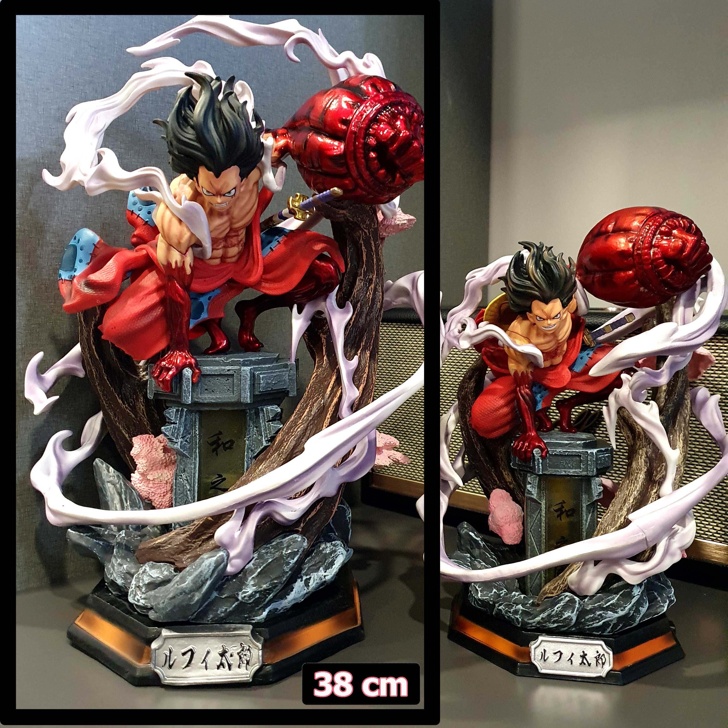 Figure / Mô hình Luffy Wano 38 cm có đèn - One Piece