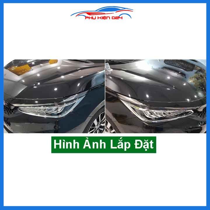 Ốp viền đèn pha hậu City 2021-2022 mạ crom trang trí làm đẹp xe