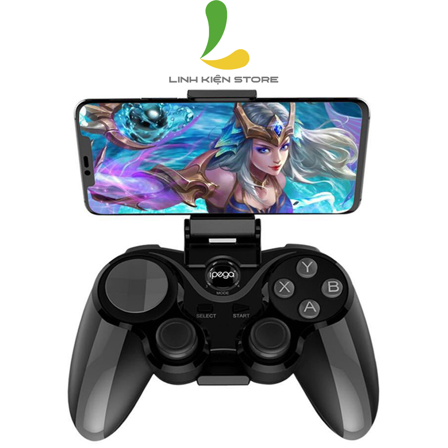 Ipega PG-128 - Tay Cầm Chơi Game Không Dây Dành Cho PC Android - Phụ kiện chơi game PUBG, Call of duty - Hàng Nhập Khẩu