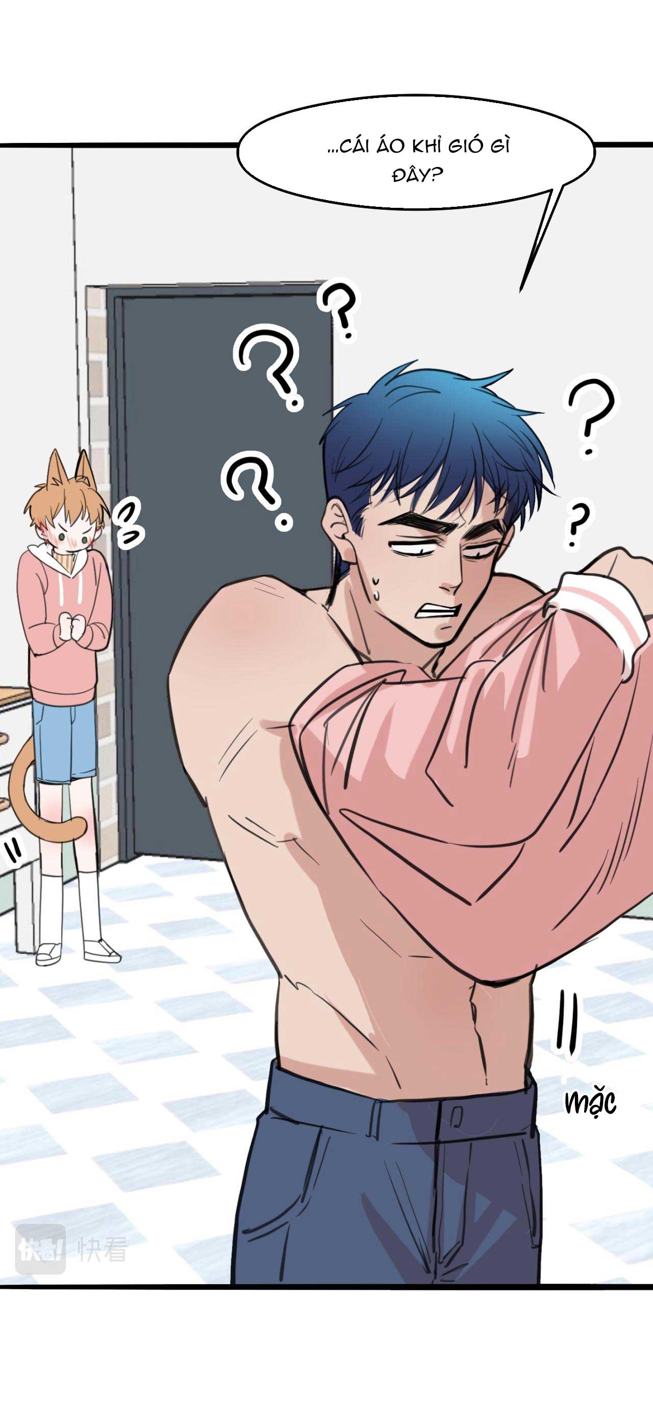 rốt cuộc bé mèo đang nghĩ gì ? chapter 7 35