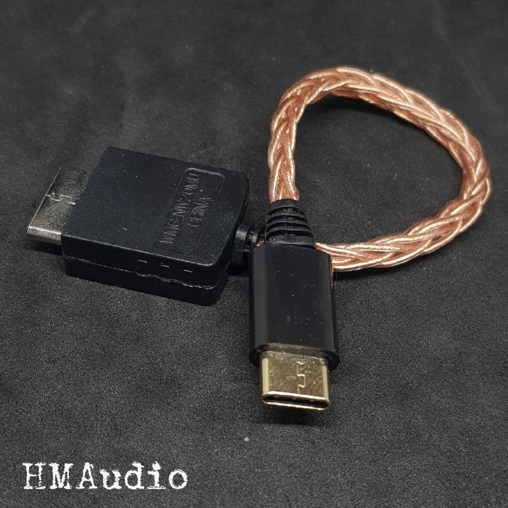 Cáp OTG Sony Walkman to USB type C