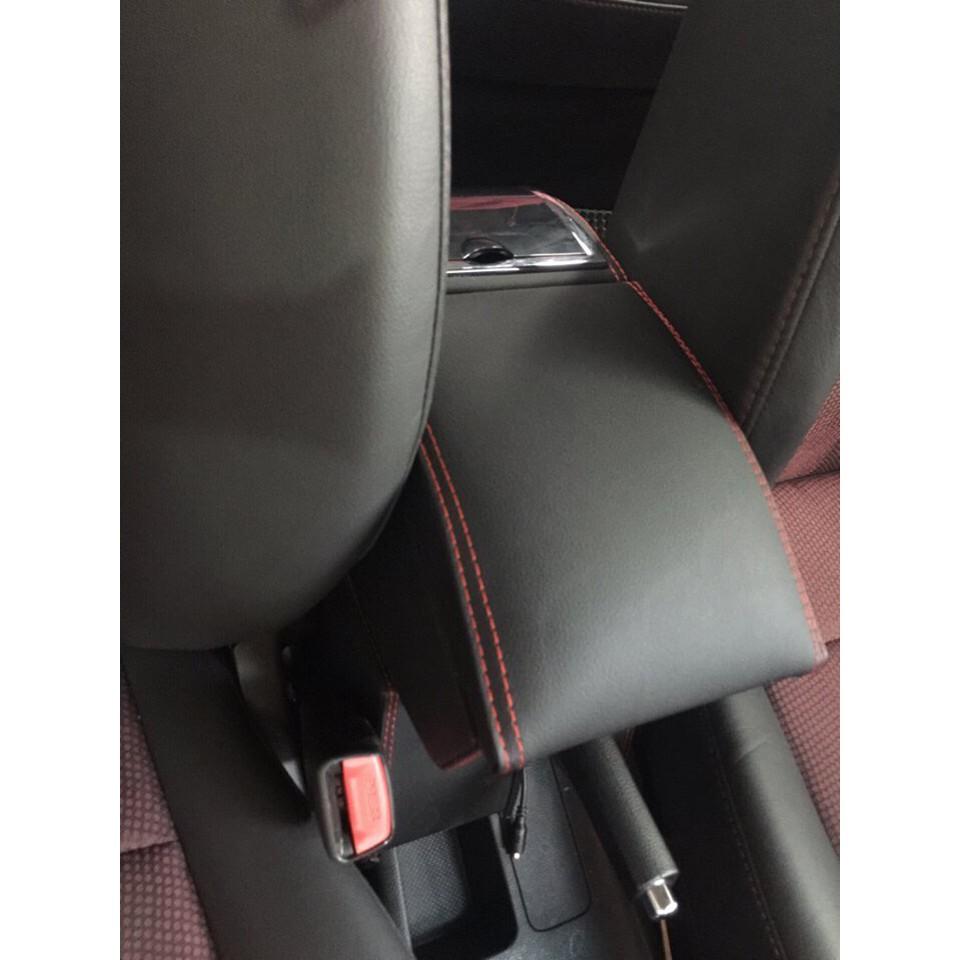 Hộp Tỳ Tay Xe GRAND I10 2014-2020 -Mẫu Gỗ, có cổng USB lắp đặt dễ dàng