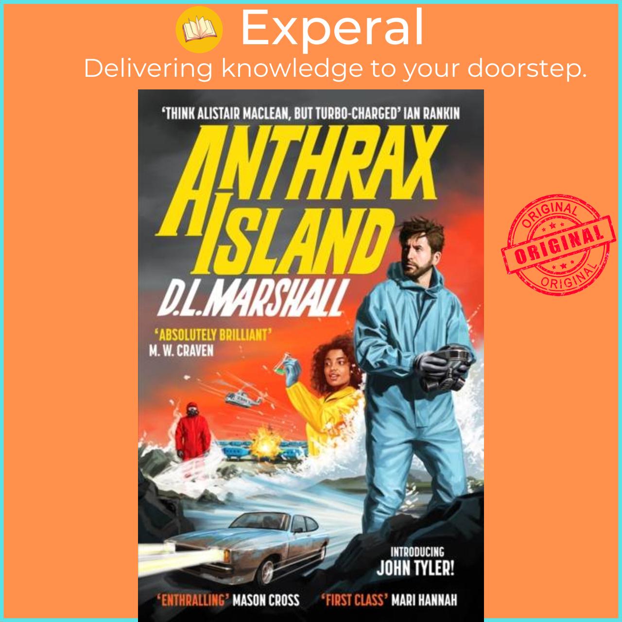 Sách - Anthrax Island by D. L. Marshall (UK edition, paperback)
