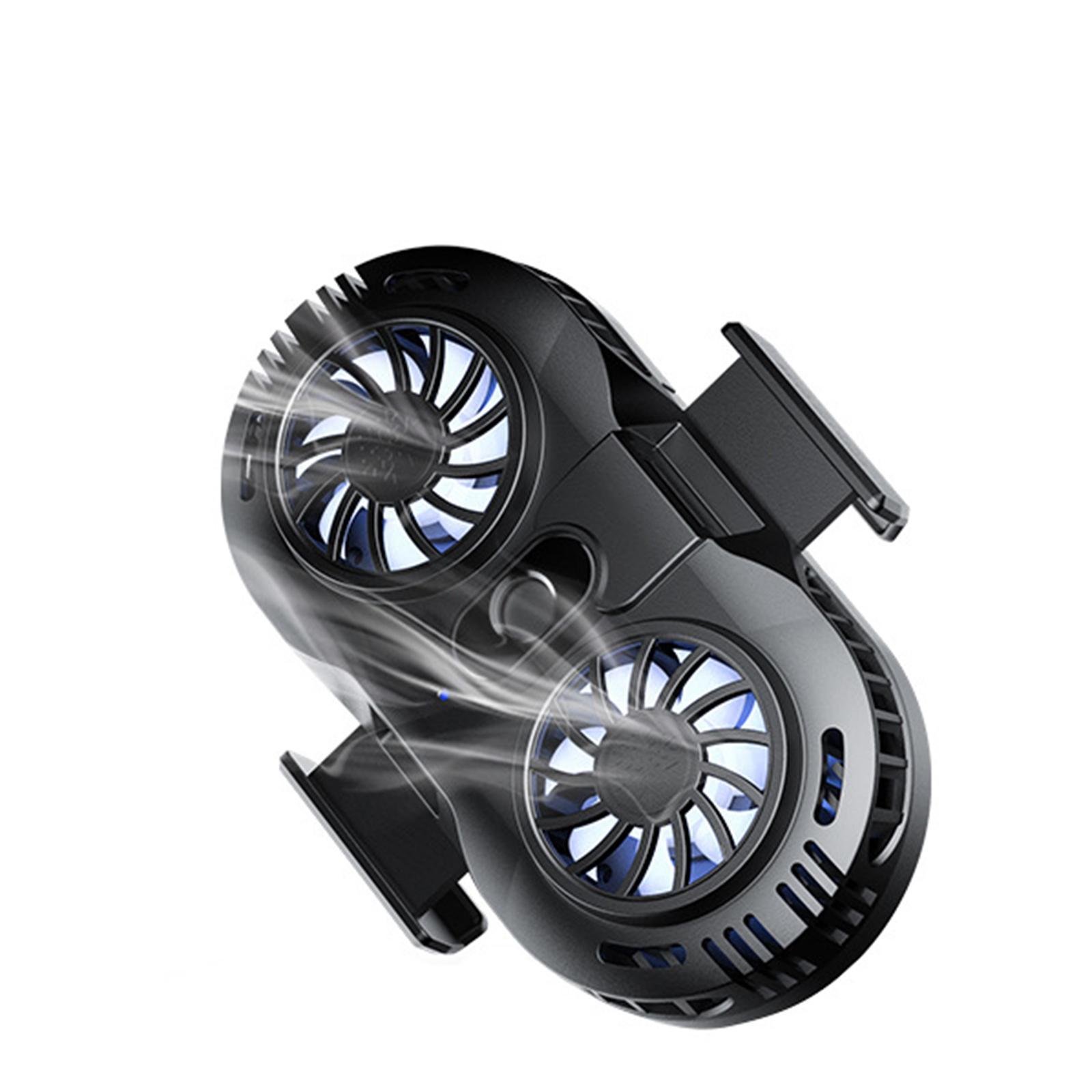 Mobile Phone Gaming Phone Cooler Black