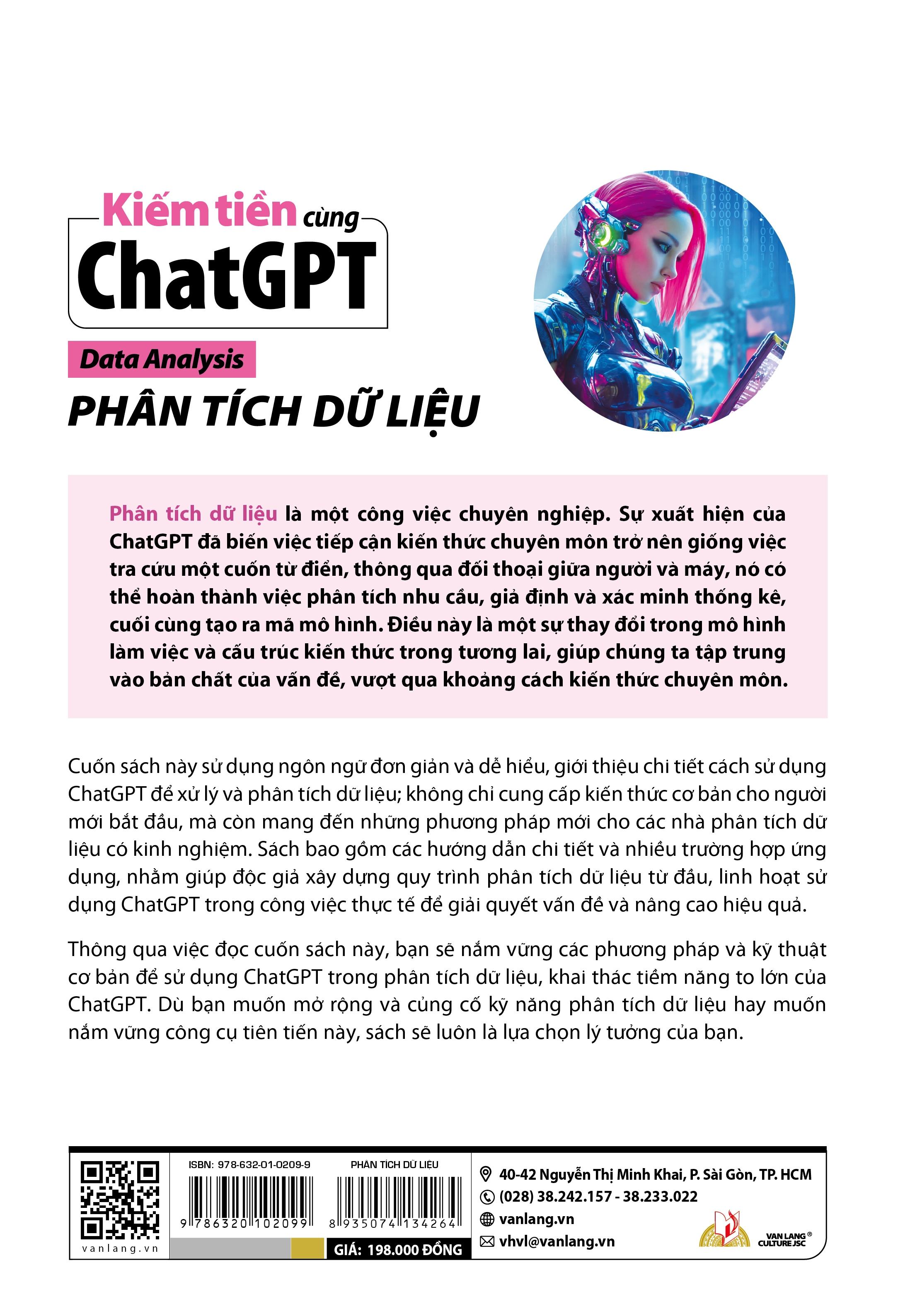 Kiếm Tiền Cùng ChatGPT - Phân Tích Dữ Liệu