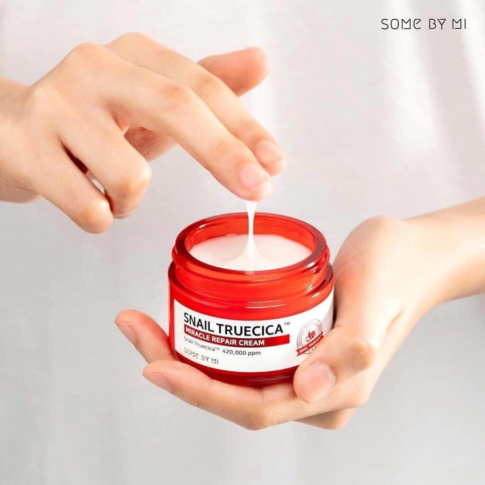 Kem Dưỡng Phục Hồi Da Some By Mi Snail Truecica Miracle Repair Cream 60g