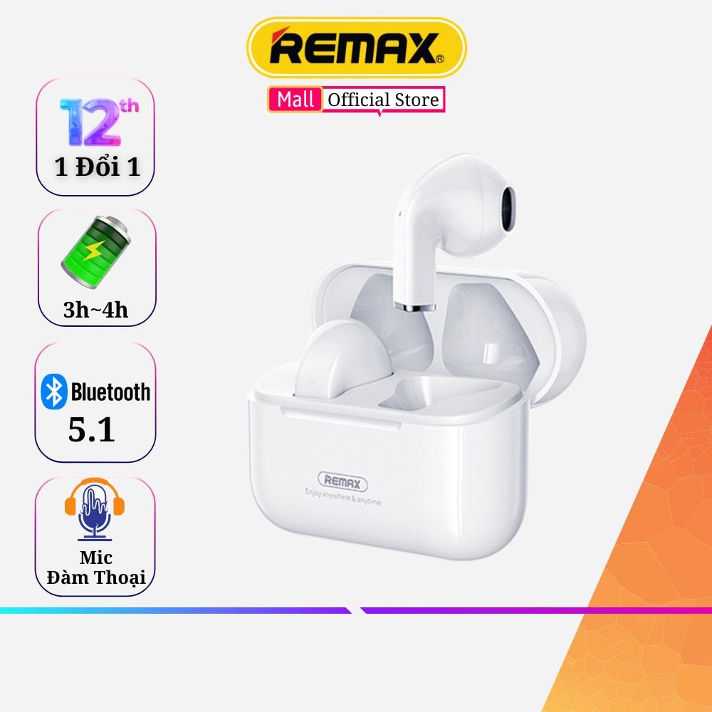 Tai nghe Bluetooth True Wireless Remax TWS-1 nhỏ gọn thời trang - Âm thanh sắc nét -Hàng Chính Hãng Remax