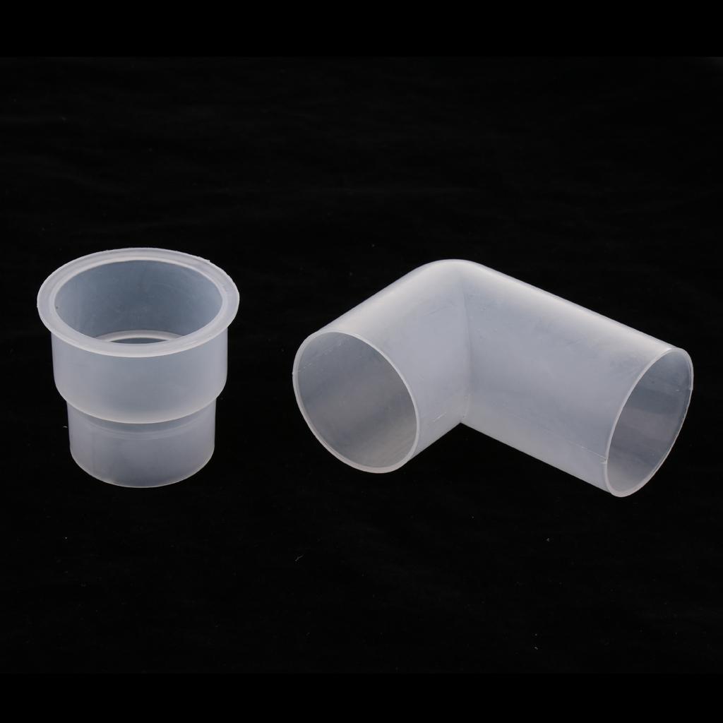 Aquarium Tank Upper External Filter Trickle Box Pipe Connector