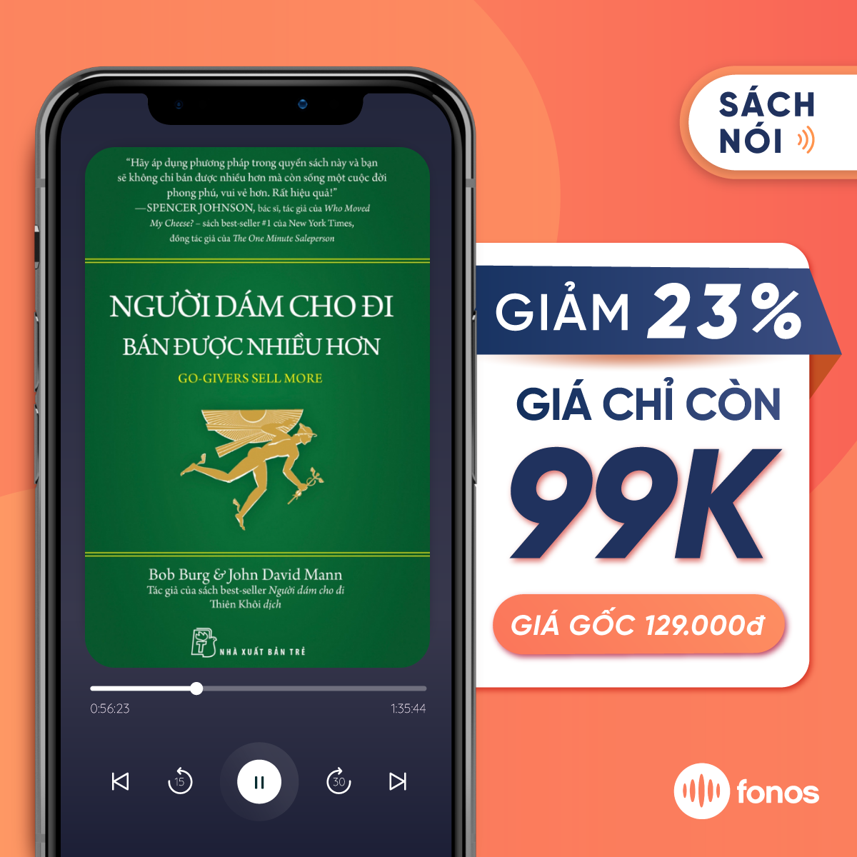 Sách nói: Người Dám Cho Đi Bán Được Nhiều Hơn