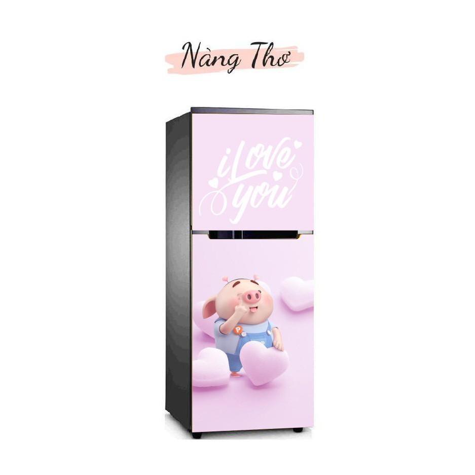 GIẤY DÁN TỦ LẠNH IN HÌNH THEO YÊU CẦU NHIỀU KÍCH THƯỚC_DECAL VIP