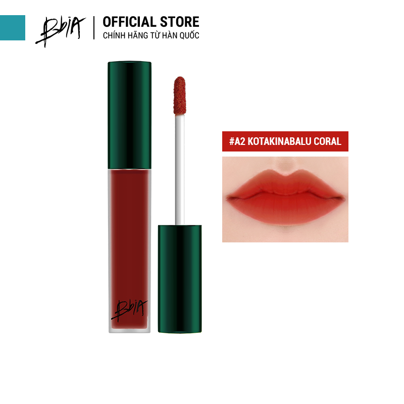 Son kem lì Bbia Last Velvet Lip Tint Asia Edition 5g (5 Màu)