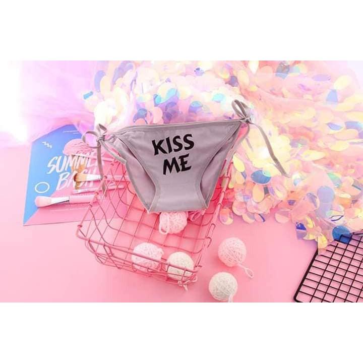 -Quần Lót Cotton Cột Dây