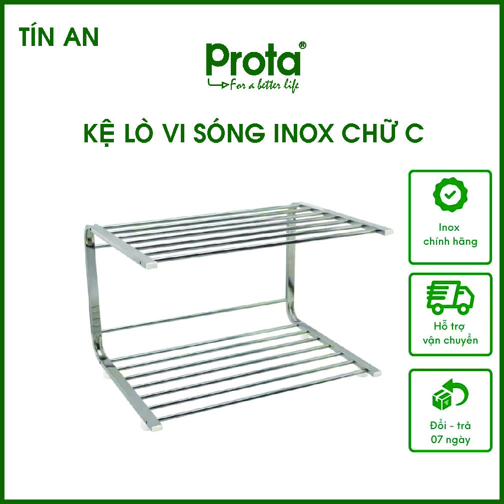 [CHÍNH HÃNG] Kệ lò vi sóng chữ C cao cấp Prota – Cam kết 1 đổi 1 – Chất lượng cao