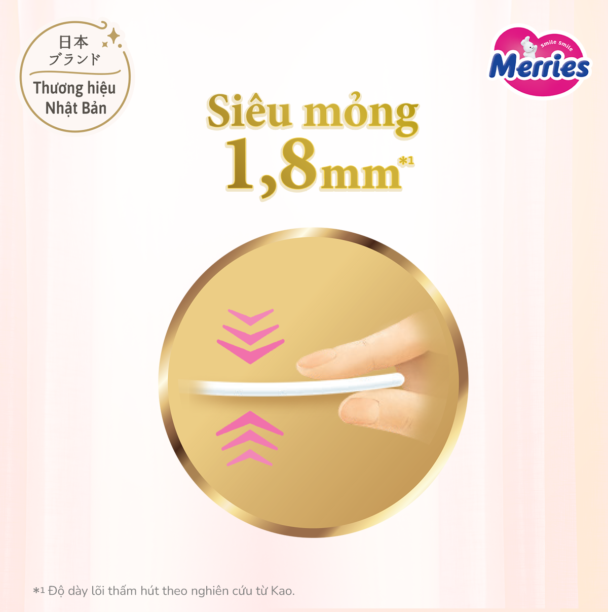 Combo 2 Tã Dán Merries Siêu Thoáng Khí Đủ Size NB62/S56/M48